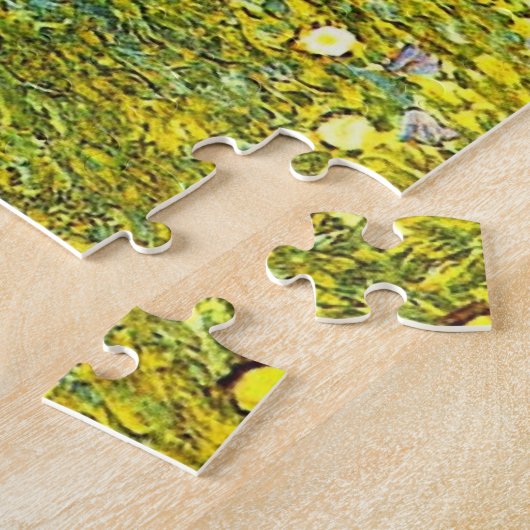 Puzzle Jardin agricole avec Crucifix par Gustav Klimt (Côté)