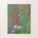 Puzzle Jardin agricole de Gustav Klimt avec tournesols<br><div class="desc">Jardin agricole de Gustav Klimt avec puzzle tournesol.</div>