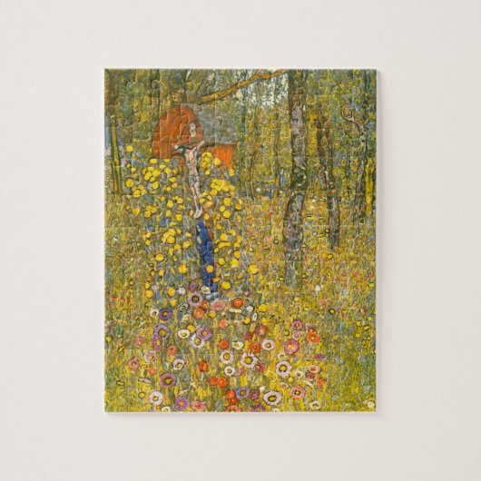 Puzzle Jardin agricole Gustav Klimt avec Crucifix (Vertical)