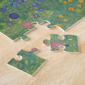 Puzzle Jardin agricole Tournesols par Gustav Klimt Peintu (Côté)
