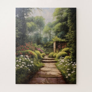 Puzzle Jardin Anglais