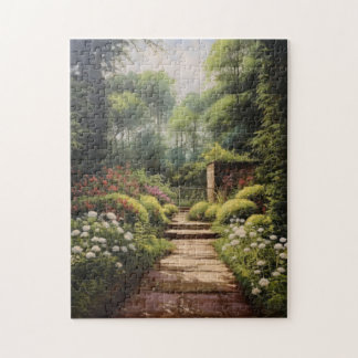 Puzzle Jardin Anglais