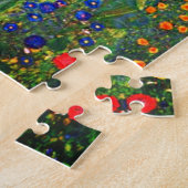 Puzzle Jardin aux fleurs Gustav Klimt (Côté)
