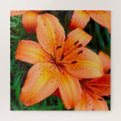 Puzzle Jardin botanique Orange Tiger Lily (Horizontal)