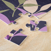 Puzzle Jardin botanique pourpre Feuille (Côté)