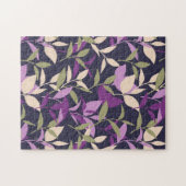 Puzzle Jardin botanique pourpre Feuille (Horizontal)