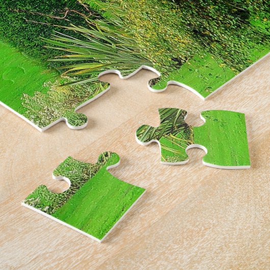 Puzzle Jardin Challenging au château de Drummond Clan (Côté)