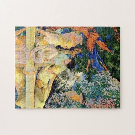 Puzzle Jardin D'Allah Par Maxfield Parrish (Horizontal)