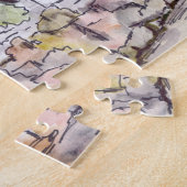 Puzzle Jardin d'aquarelle chinois (Côté)