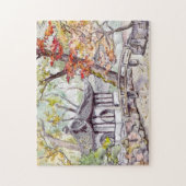 Puzzle Jardin d'aquarelle chinois (Vertical)