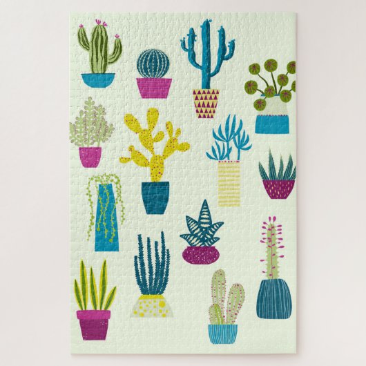 Puzzle Jardin de cactus (Vertical)