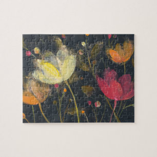 Puzzle Jardin de clair de lune sur le noir