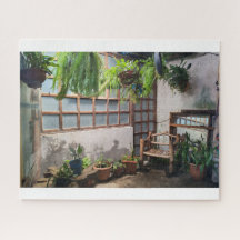 Jardin de cour paisible au Guatemala - Détente