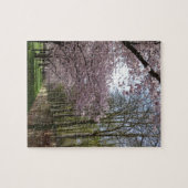Puzzle Jardin de fleurs de cerisier (Horizontal)