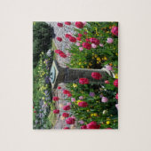 Puzzle Jardin de fleurs magnifique (Vertical)