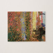 Puzzle Jardin de fleurs par Vincent van Gogh (Horizontal)
