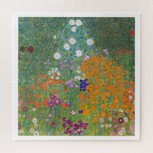 Puzzle Jardin de Gustav Klimt (Horizontal)
