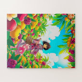 Puzzle Jardin de l'abondance pour enfants (Horizontal)