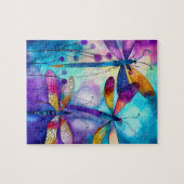 Puzzle Jardin de libellules (Horizontal)