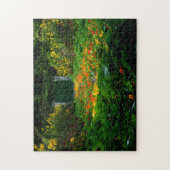 Puzzle Jardin de Monet, Giverny, France en automne (Vertical)