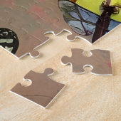 Puzzle Jardin de papillons généré par l'IA (Côté)