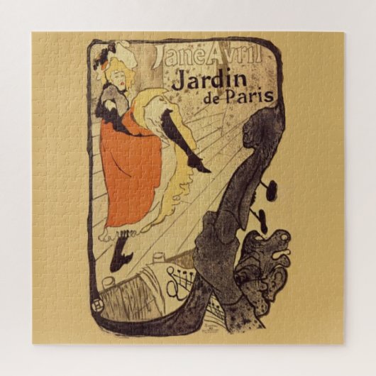 Puzzle Jardin de Paris - Toulouse-Lautrec (Vertical)