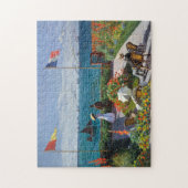 Puzzle Jardin de Sainte-Adresse | CLAUDE MONET (Vertical)