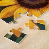 Puzzle Jardin de tournesols Pug Art (Côté)