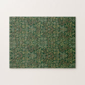 Puzzle Jardin de William Morris - Verts (Horizontal)