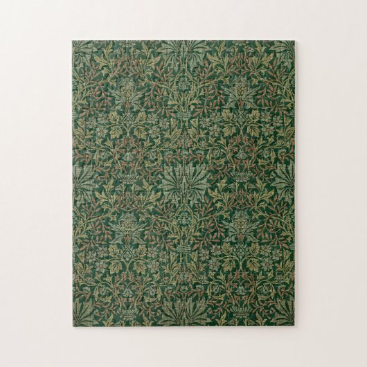 Puzzle Jardin de William Morris - Verts (Vertical)