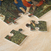 Puzzle Jardin d'Eden art médiéval (Côté)