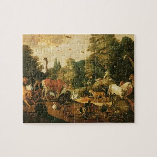 Puzzle Jardin d'Éden (huile sur la toile) (Horizontal)