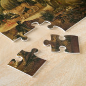 Puzzle Jardin d'Éden (huile sur la toile) (Côté)