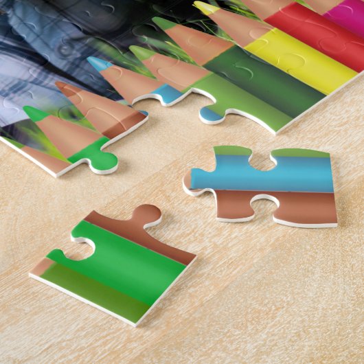 Puzzle Jardin d'enfants - Photo Graduation (Côté)