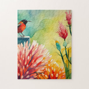Puzzle Jardin des colibris