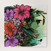 Puzzle Jardin des colibris (Horizontal)