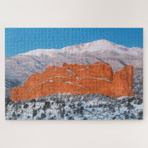 Puzzle Jardin des Dieux   Pikes Peak, Colorado