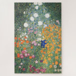 Puzzle Jardin des fleurs Gustav Klimt<br><div class="desc">Jardin des fleurs Gustav Klimt - oeuvre d'art classique vintage - oeuvre d'art vintage - jeu de puzzle - différentes tailles disponibles - de Ricaso</div>