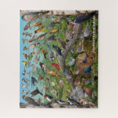 Puzzle Jardin des oiseaux de l'Indiana (Vertical)