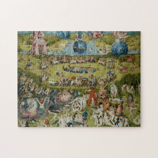 Puzzle Jardin des plaisirs terrestres, 1490-1500 (Horizontal)