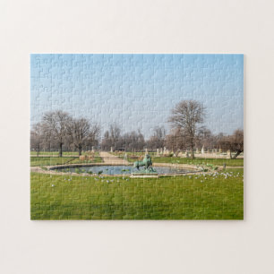 Puzzle Jardin des Tuileries en hiver - Paris