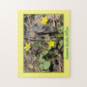 Puzzle Jardin d'été Jaune (Vertical)