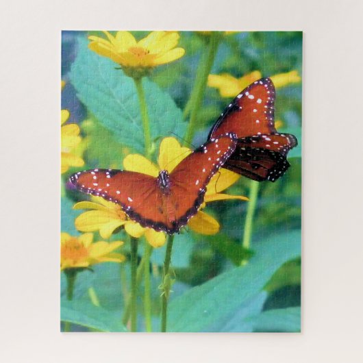 Puzzle Jardin d'été papillon - 16x20 - 520 pc (Vertical)