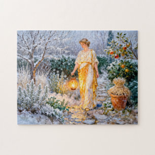 Puzzle Jardin d'hiver de la déesse grecque Hestia