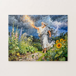 Puzzle Jardin d'hiver du dieu grec Borée