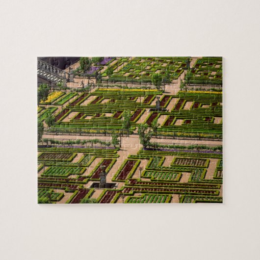 Puzzle Jardin du Château de Villandry, Indre-et-Loire, 2 (Horizontal)