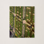 Puzzle Jardin du Château de Villandry, Indre-et-Loire, 2 (Vertical)