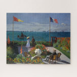 Puzzle Jardin du Monet à Sainte-Adresse<br><div class="desc">Peinture impressionniste de Monet - Chefs-d'oeuvre classique - Claude Monet Impressionniste Série Peinture - Jardin de Sainte-Adresse</div>