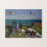 Puzzle Jardin du Monet à Sainte-Adresse<br><div class="desc">Peinture impressionniste de Monet - Chefs-d'oeuvre classique - Claude Monet Impressionniste Série Peinture - Jardin de Sainte-Adresse</div>