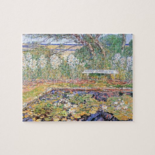 Puzzle Jardin d'une longue île par Frederick Childe Hassa (Horizontal)